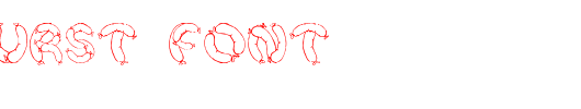 Der-Wurst-Font.ttf