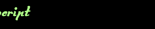 DerniereScript.otf