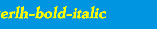 DerringerLH-Bold-Italic.ttf
