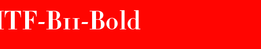 Didot-HTF-B11-Bold_英文字体