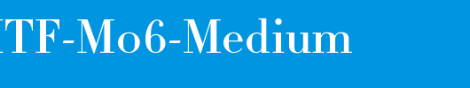 Didot-HTF-M06-Medium_英文字体