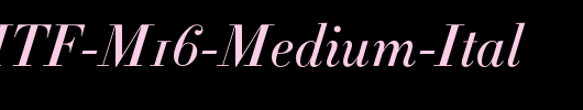 Didot-HTF-M16-Medium-Ital_英文字体
