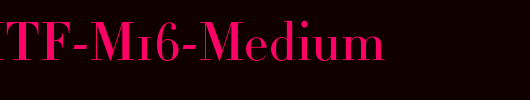 Didot-HTF-M16-Medium_英文字体