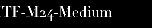 Didot-HTF-M24-Medium_英文字体
