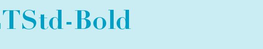 DidotLTStd-Bold_英文字体
