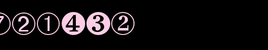 Dingbats2_英文字体