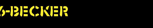 Dirty26-Becker.ttf