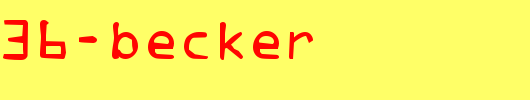 Dirty36-Becker.ttf