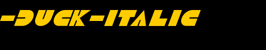 Disco-Duck-Italic.ttf