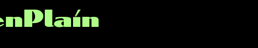 DolmenPlain_英文字体