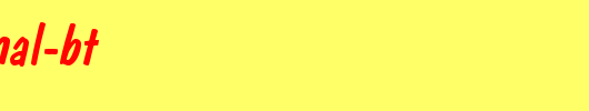 Dom-Diagonal-BT_英文字体