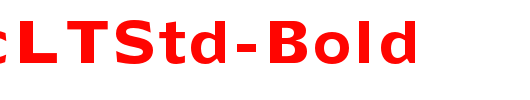 DoricLTStd-Bold_英文字体