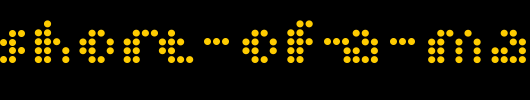 Dot-Short-of-a-Matrix.ttf