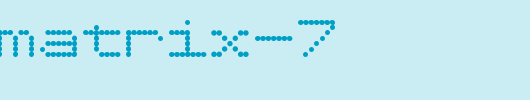 Dotimatrix-7.ttf