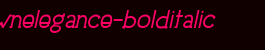 DowntownElegance-BoldItalic.ttf