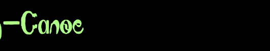 Dragging-Canoe_英文字体