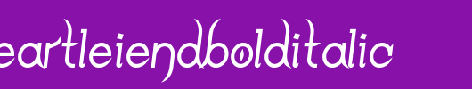 DrakoheartLeiendBoldItalic.ttf