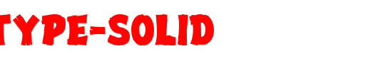 DriftType-Solid_英文字体