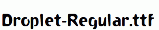 Droplet-Regular.ttf