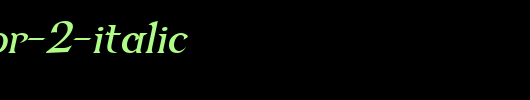 Dumbledor-2-Italic.ttf