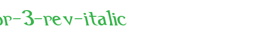 Dumbledor-3-Rev-Italic.ttf