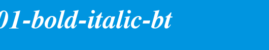 Dutch-801-Bold-Italic-BT_英文字体