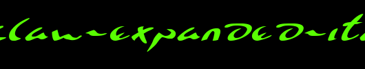 Eagleclaw-Expanded-Italic.ttf
