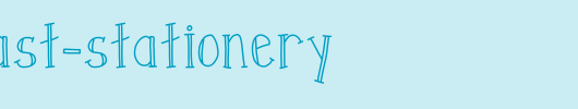 East-Coast-Stationery.ttf