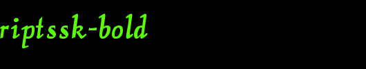 ElegansScriptSSK-Bold.ttf
