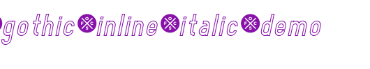 Elegrand-Gothic-Inline-Italic-Demo.ttf