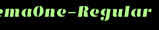 EmblemaOne-Regular_英文字体