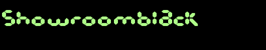 EndlessShowroomBlack_英文字体