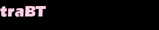 ErasUltraBT_英文字体