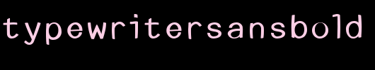 EscapeTypewriterSansBold.ttf