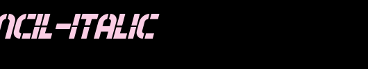 Exostencil-Italic.otf