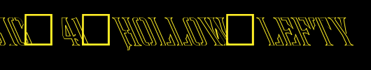 FZ-BASIC-41-HOLLOW-LEFTY.ttf