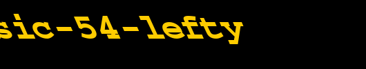 FZ-BASIC-54-LEFTY.ttf