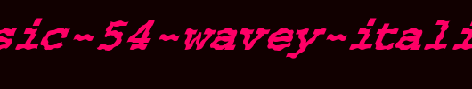 FZ-BASIC-54-WAVEY-ITALIC.ttf