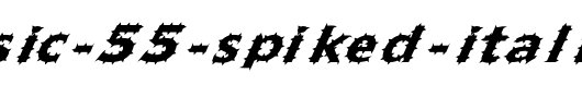 FZ-BASIC-55-SPIKED-ITALIC.ttf