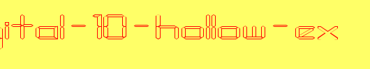 FZ-DIGITAL-10-HOLLOW-EX.ttf