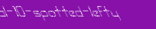 FZ-DIGITAL-10-SPOTTED-LEFTY.ttf