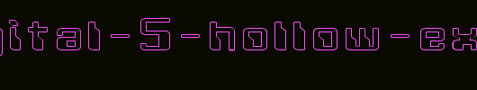 FZ-DIGITAL-5-HOLLOW-EX.ttf