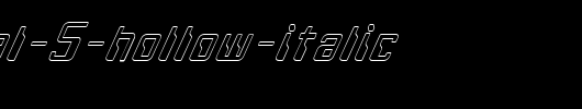 FZ-DIGITAL-5-HOLLOW-ITALIC.ttf