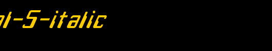 FZ-DIGITAL-5-ITALIC.ttf