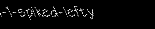 FZ-HAND-1-SPIKED-LEFTY.ttf