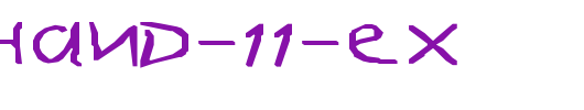 FZ-HAND-11-EX.ttf