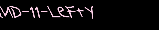 FZ-HAND-11-LEFTY.ttf