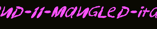 FZ-HAND-11-MANGLED-ITALIC.ttf