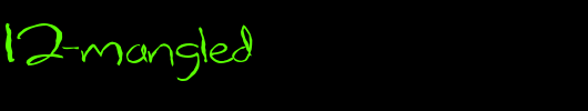 FZ-HAND-12-MANGLED.ttf