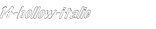 FZ-HAND-14-HOLLOW-ITALIC.ttf